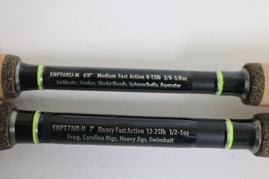 Used Enigma Casting Rods | Enigma Hpt Ehpt68Sj-M And Empt7Mb-H Casting Rods - Used - Good Condition- American Legacy Fishing, G Loomis Superstore