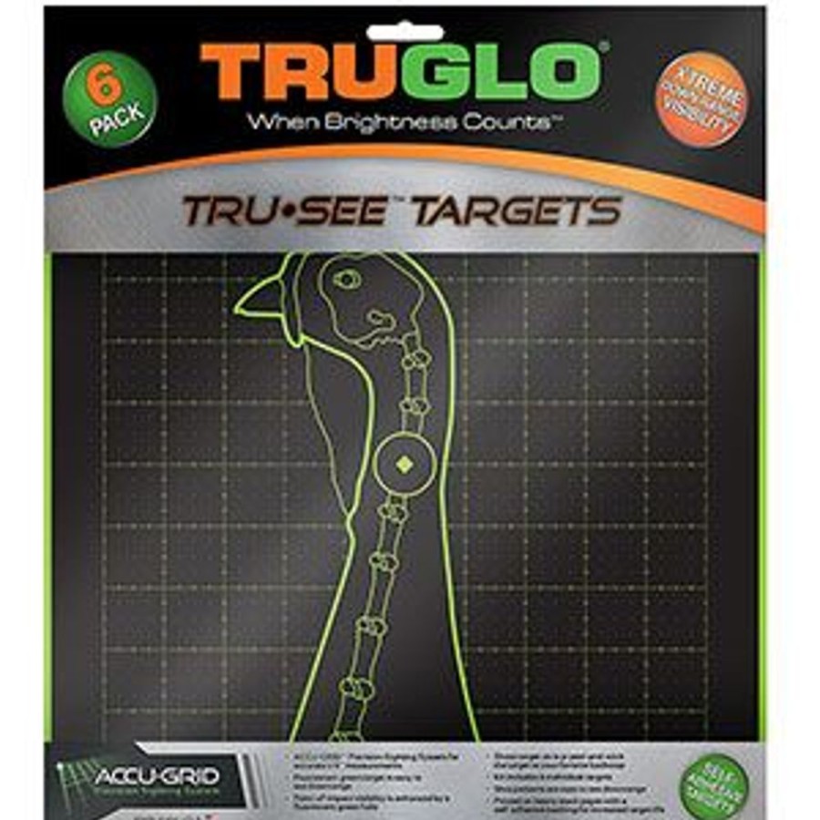 Hunting TruGlo Targets | Truglo Tru-See Targets Turkey 12X12 6Pk