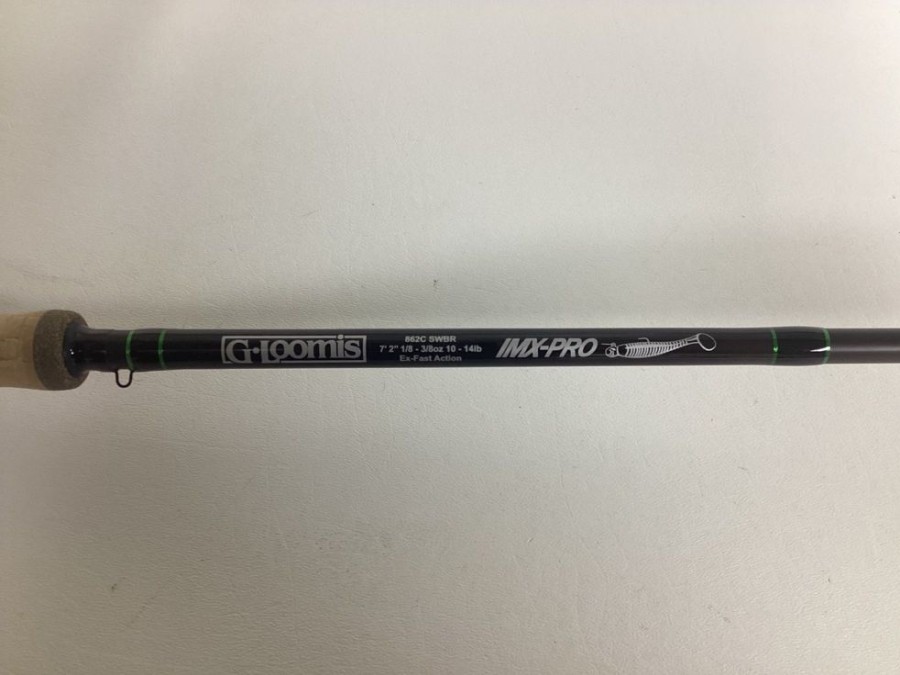 Used G. Loomis Casting Rods | G. Loomis Imx Pro 862C Swbr 7'2"Medium - Used Casting Rod Mint Condition - American Legacy Fishing, G Loomis Superstore