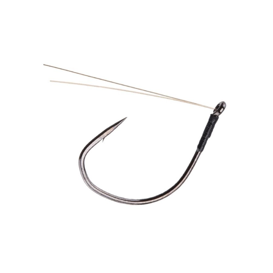 Fishing American Legacy Fishing | Hayabusa Wrm962Wg Special Wacky Hook With Wire Guard