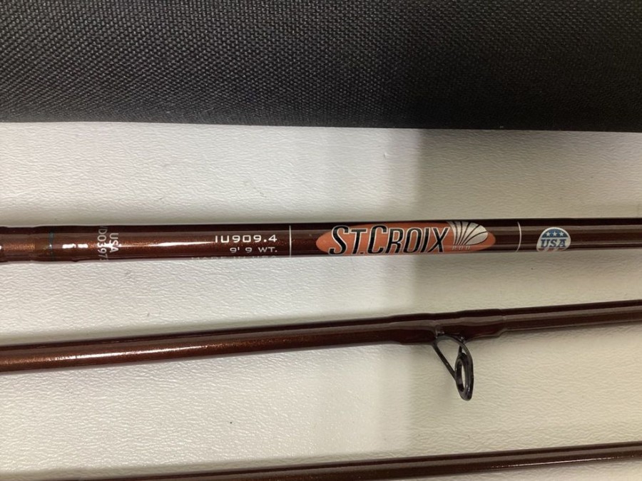 Used St. Croix Fly Rods | St. Croix Imperial Usa Iu909.4 Used Fly Rod - Mint Condition - American Legacy Fishing, G Loomis Superstore