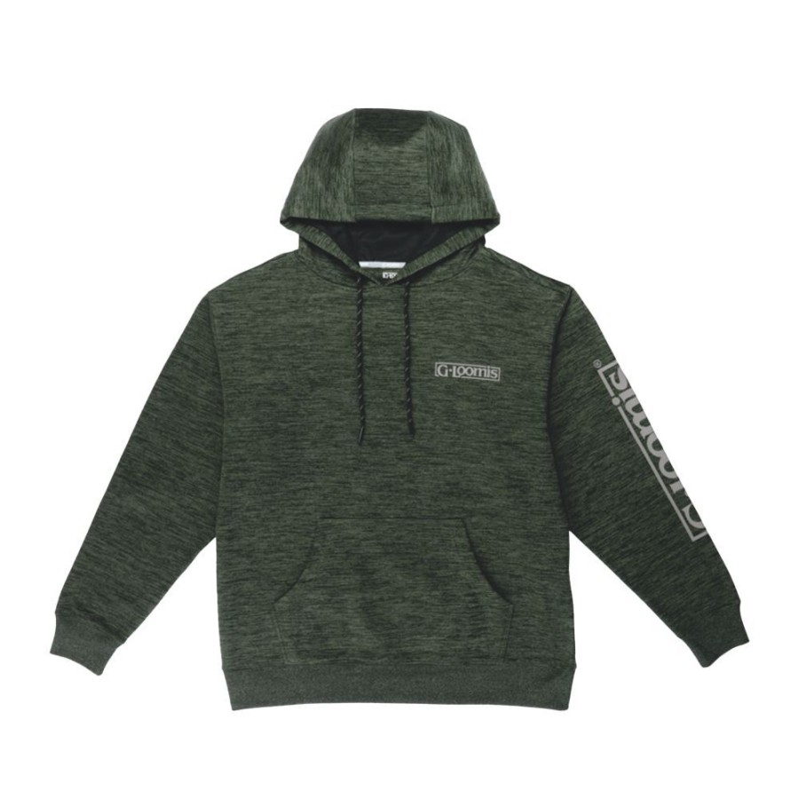 Apparel G. Loomis | G. Loomis Performance Sweatshirt Olive Heather Small