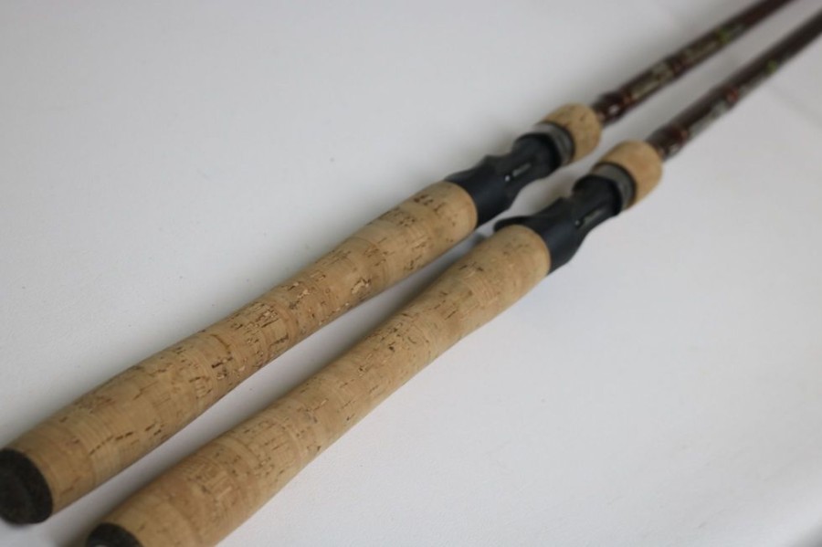 Used Enigma Casting Rods | Enigma Atomic 29 E-Glass Eatm70Mb-Mh And Eatm70Ma-M Casting Rods - Used - Good Condition- American Legacy Fishing, G Loomis Superstore