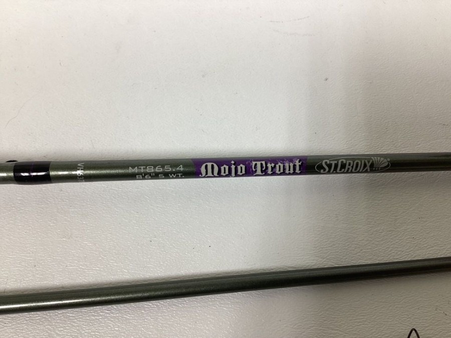 Used St. Croix Fly Rods | St. Croix Mojo Trout Mt865.4 Used Fly Rod - Mint Condition - American Legacy Fishing, G Loomis Superstore