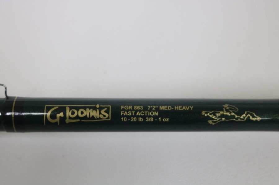 Used G. Loomis Casting Rods | G. Loomis Fgr 863 7'2" Medium Heavy Casting Rod - Used - Very Good Condition - American Legacy Fishing, G Loomis Superstore