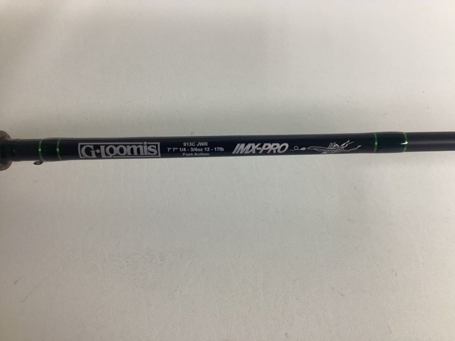 Used G. Loomis Casting Rods | G. Loomis Imx Pro 913C Jwr 7'7" Medium/ Heavy Used Casting Rod Mint Condition - American Legacy Fishing, G Loomis Superstore