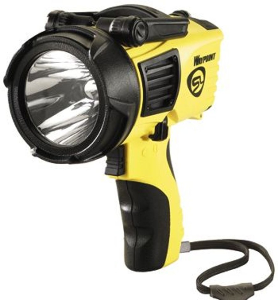 Hunting Streamlight | Streamlight Spotlight Recharge Waypoint Black 120V Ac