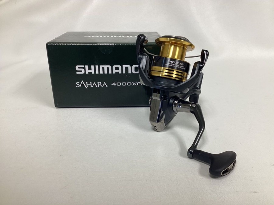 Used Shimano Spinning Reels | Shimano Sahara Fj Sh4000Xgfj Used Spinning Reel - Mint Condition - American Legacy Fishing, G Loomis Superstore