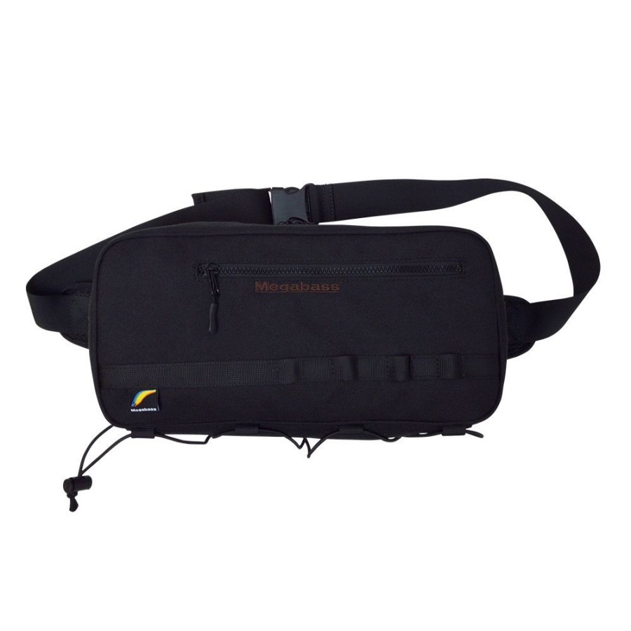 Fishing Megabass Tackle Boxes & Bags | Megabass Rapid Bag Black | 0426234978