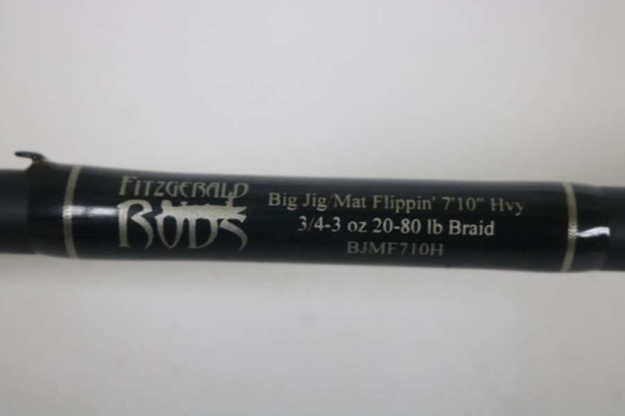 Used Fitzgerald Casting Rods | Fitzgerald Big Ji/Mat Flippin' Bjmf710H 7'10" Heavy Casting Rod - Used - Very Good Condition - American Legacy Fishing, G Loomis Superstore