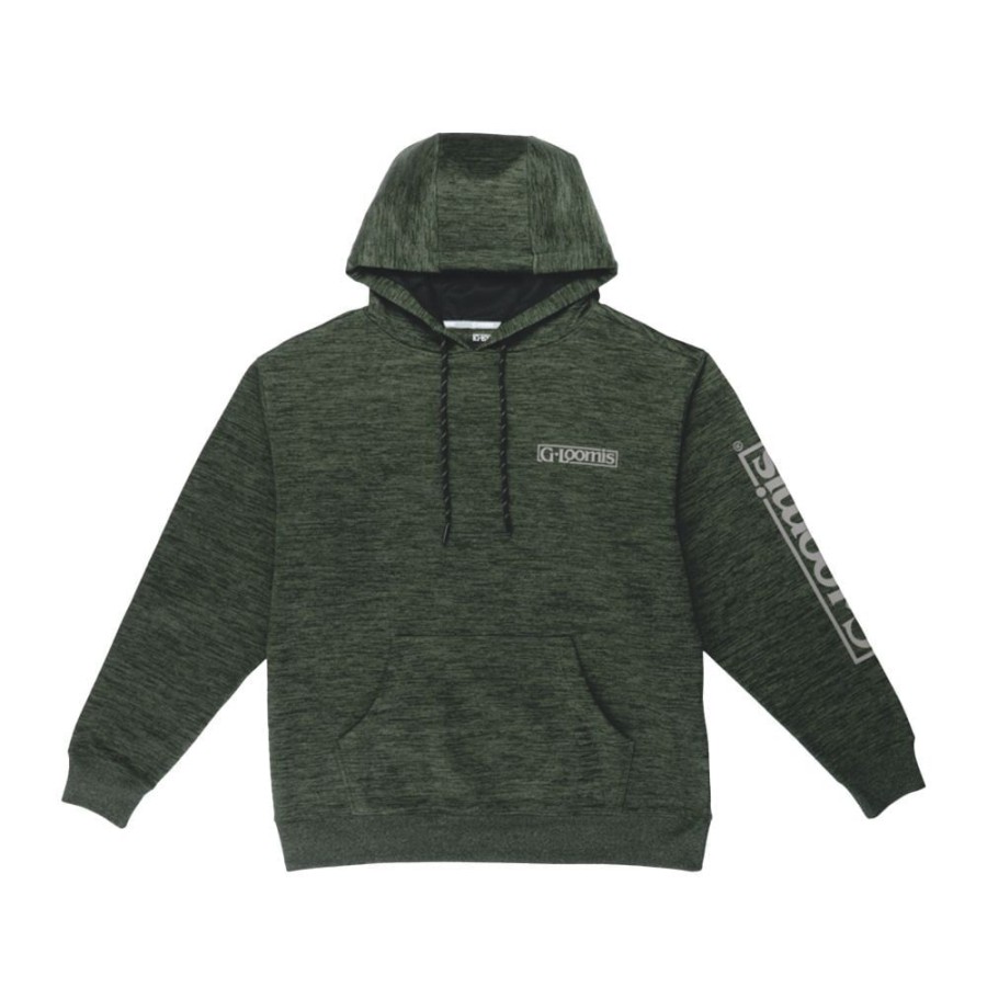 Apparel G. Loomis | G. Loomis Performance Sweatshirt Olive Heather Large