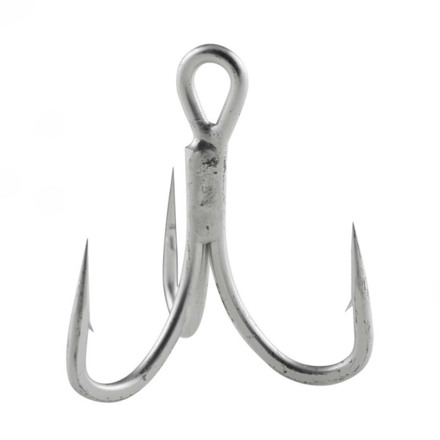 Fishing American Legacy Fishing | Owner Stx-58Tn Zo-Wire Treble Hooks Chrome 6Pk 2/0 | 5658-129